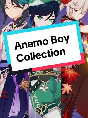 My Anemo Boi Collection makes me happy 😊 Anyone else? #genshinimpact #genshin #anemosupremacy #xiao #anemoboys 
