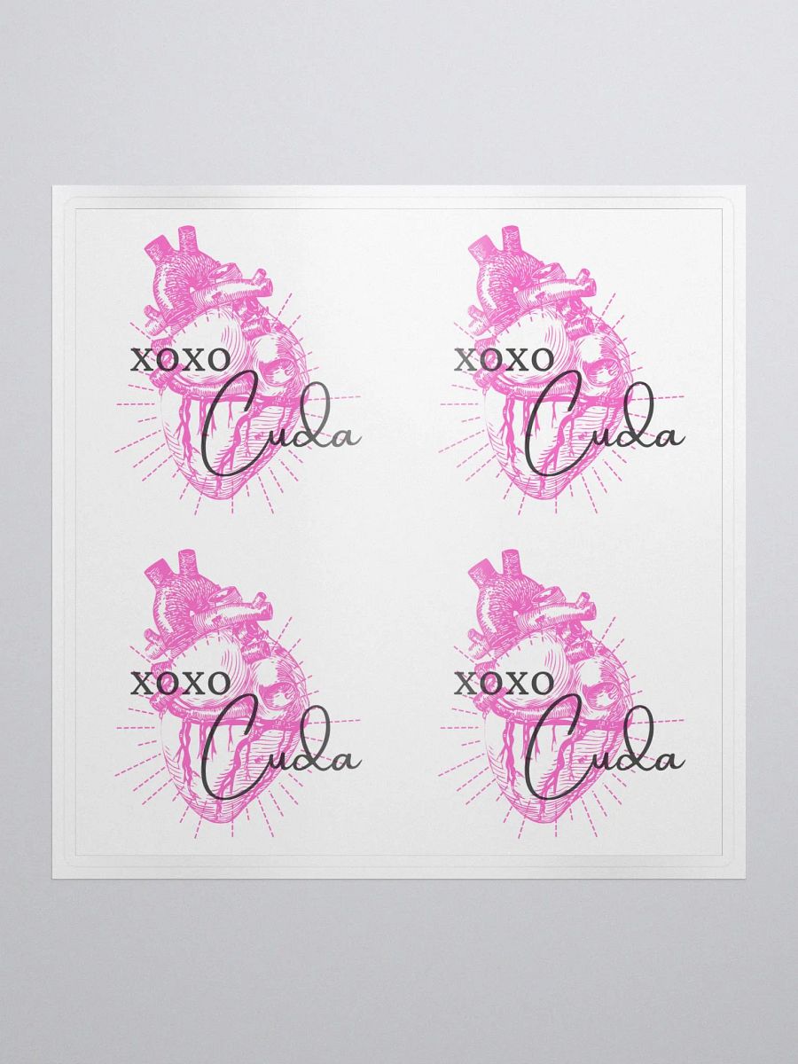 xoxo Cuda Sticker product image (3)
