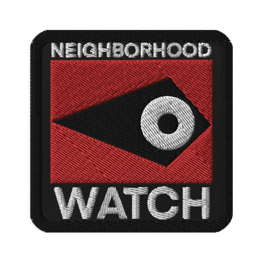 NEIGHBORHOOD WATCH patch product image (1)