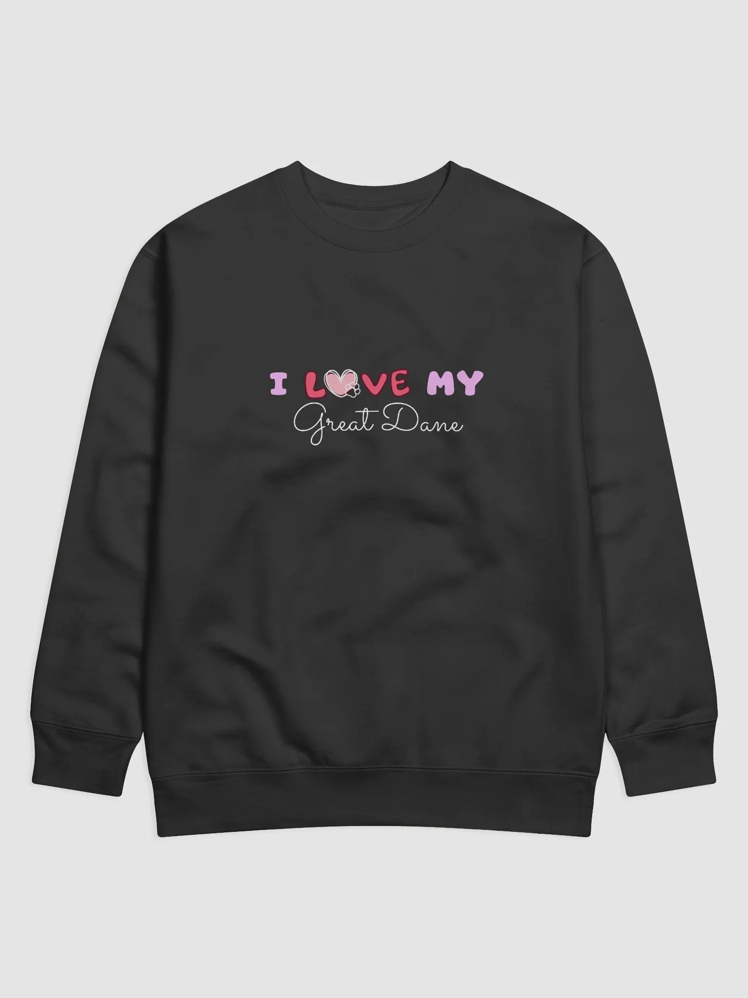 Pawfect Love Great Dane Premium Sweatshirt product image (1)