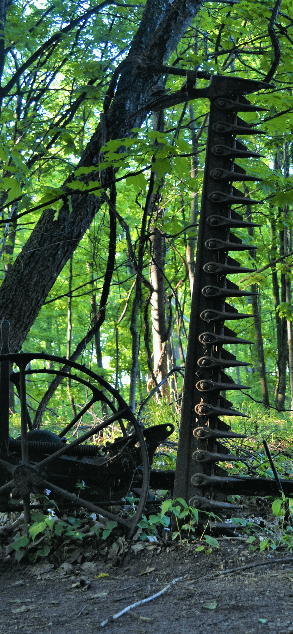 Antique Farming Phone Background product image (1)