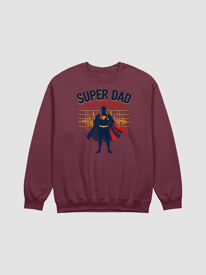 Super Dad in Scrubs Crewneck Sweatshirt product image (3)