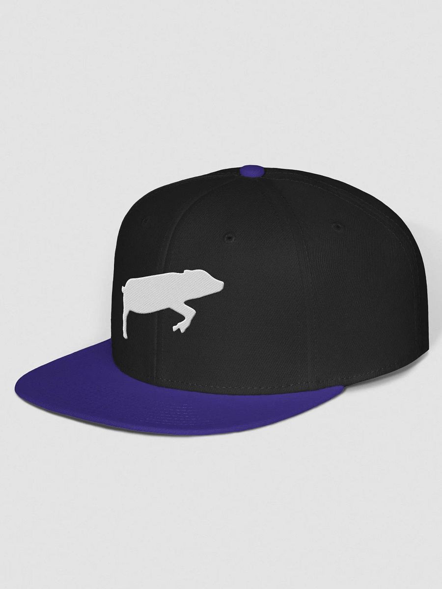 Leaping Pig Logo LIGHT (Otto Wool Blend Snapback Cap) product image (3)
