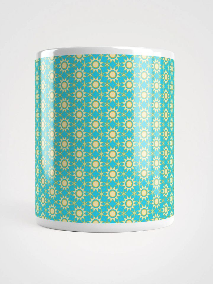 Celestial Sun & Stars Seamless Patterned Ceramic Mug product image (2)
