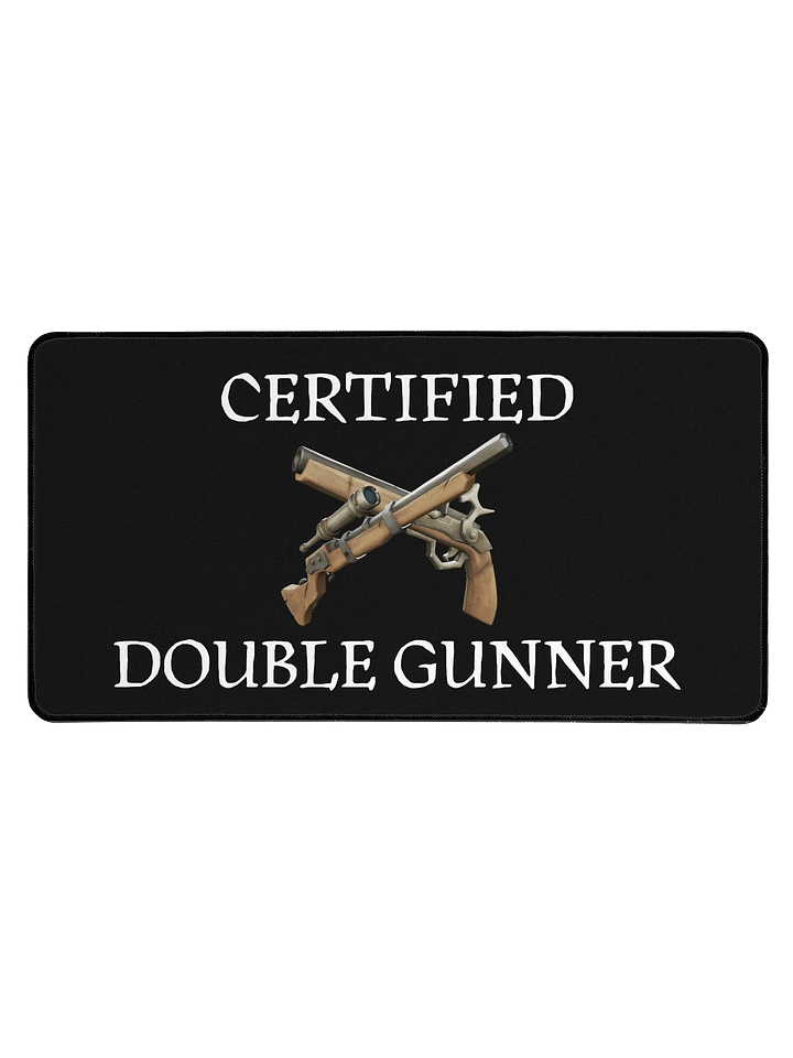 Certified Double Gunner Mousepad product image (1)