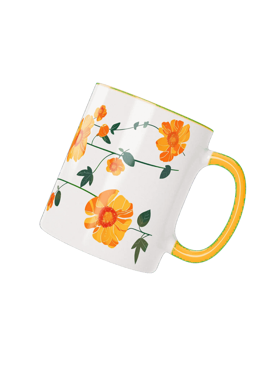 Blossom Delight Ceramic Mug product image (4)
