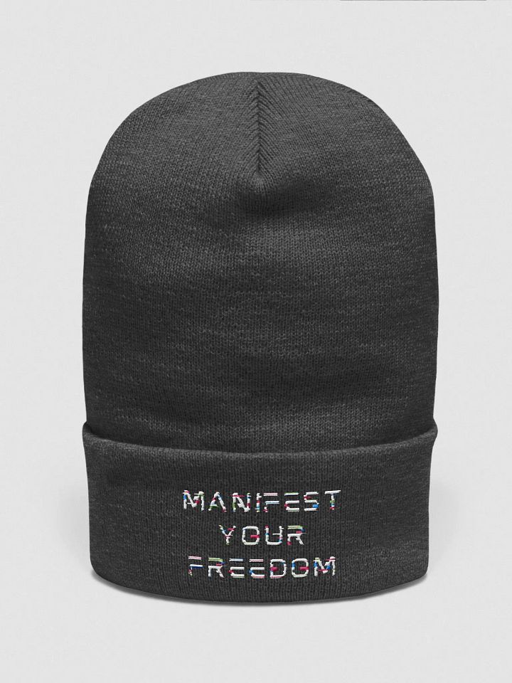 Manifest Freedom Cuffed Beanie product image (1)
