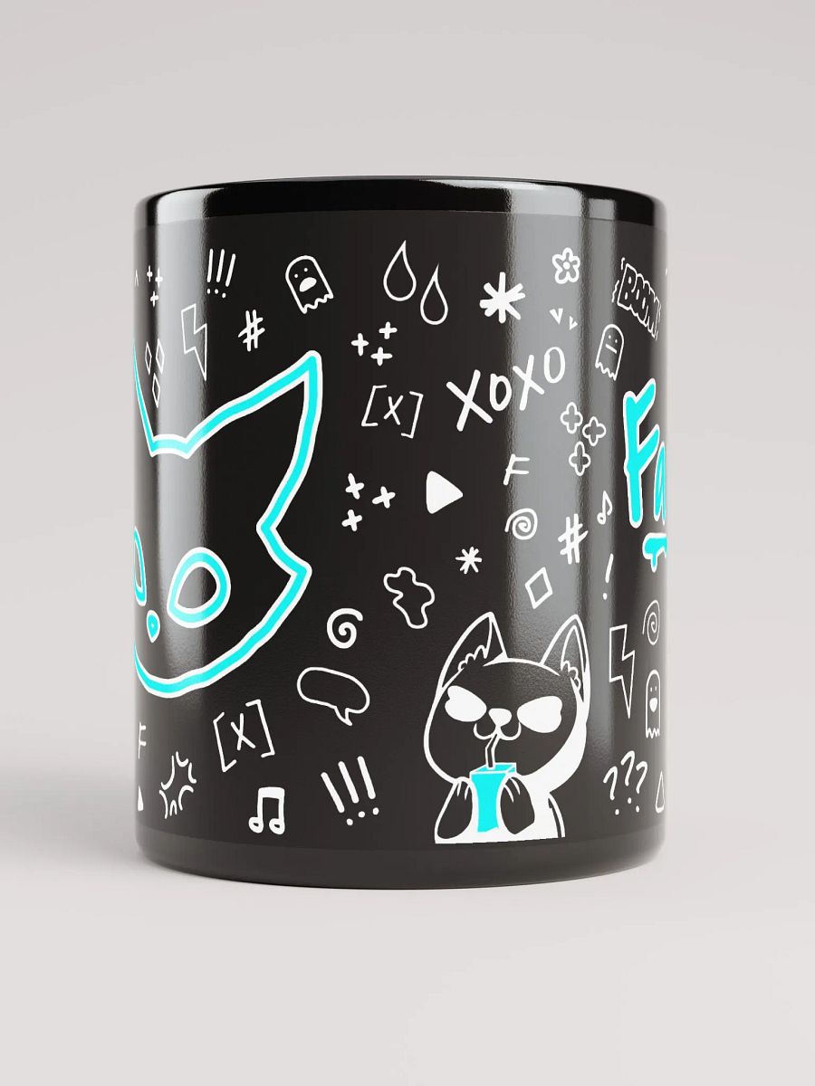 Fana Tasse Schwarz Blau product image (5)