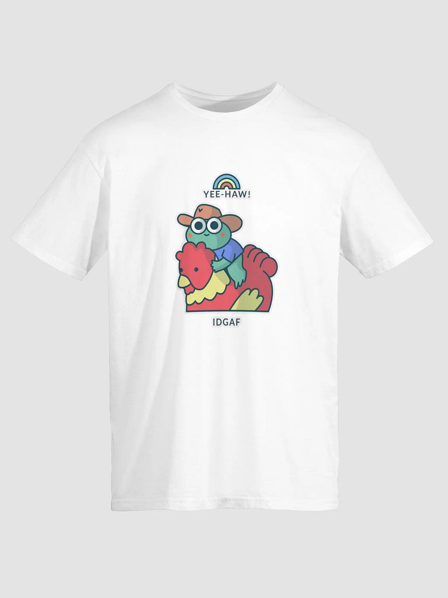 Yee-Haw Frog Cowboy T-Shirt product image (2)