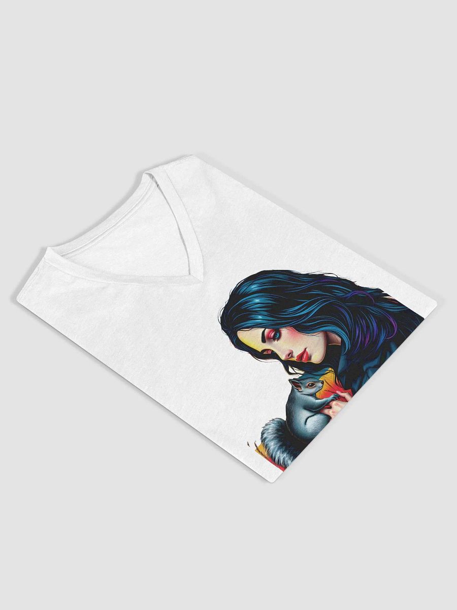Midnight Elegance Women's V-Neck T-Shirt product image (4)