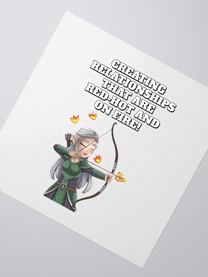 Creating Relationships That Are Red-Hot And On Fire! Valentine's Day Sticker product image (2)