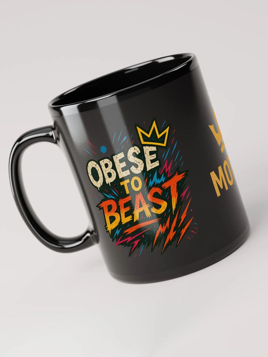 Obese to Beast Graffiti Mug – KING MOTIV8 Edition product image (3)