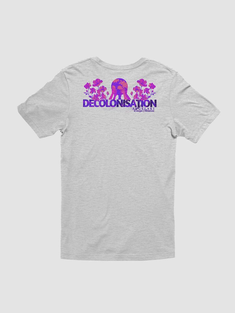 Unisex I am Earth, Earth is Me - Everything is Connected Decolonisation Tee - Neon Brights Puawananga Bird and Kauri Snail remix product image (73)