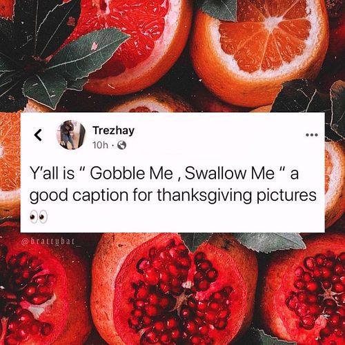 Hey pumpkin. Enjoy your week! 💋