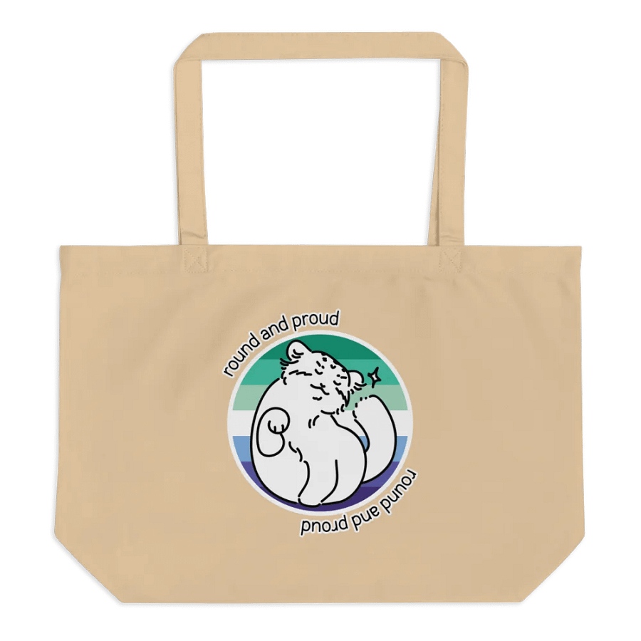 Round and Proud Manul Gay MLM Version - Tote Bag product image (1)