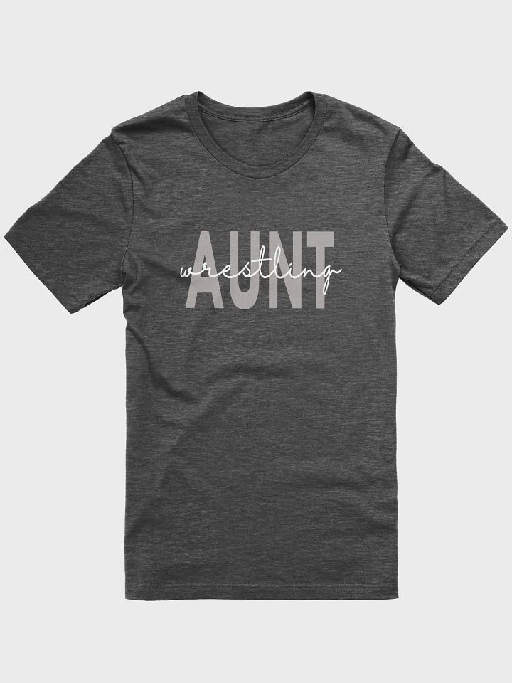 Wrestling Aunt Auntie Sports - Unisex T-shirt Bella Canvas 3001 product image (3)