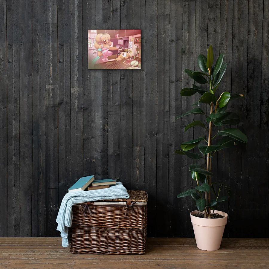 Baking with Boba Canvas Print product image (3)
