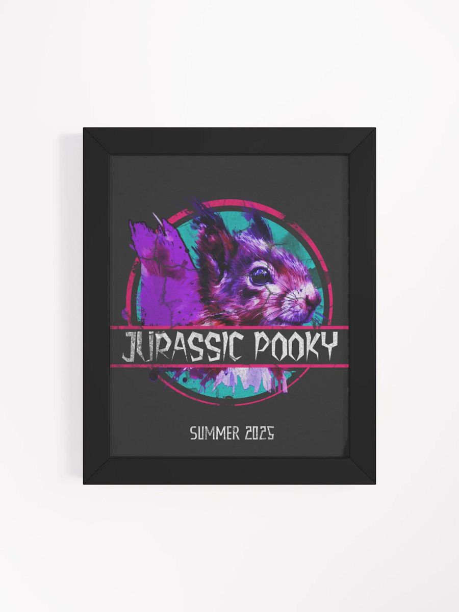 JURRASSIC POOKY FRAMED PRINT product image (38)