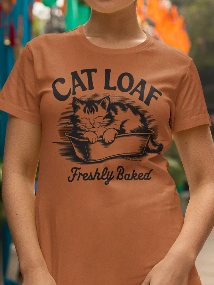 Cat Loaf Freshly Baked T-Shirt product image (1)
