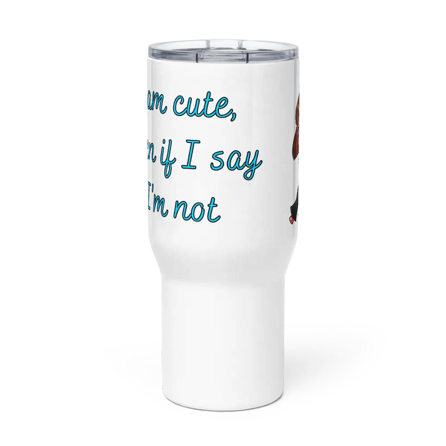 I'm NOT Cute Tumbler (Blue) product image (2)