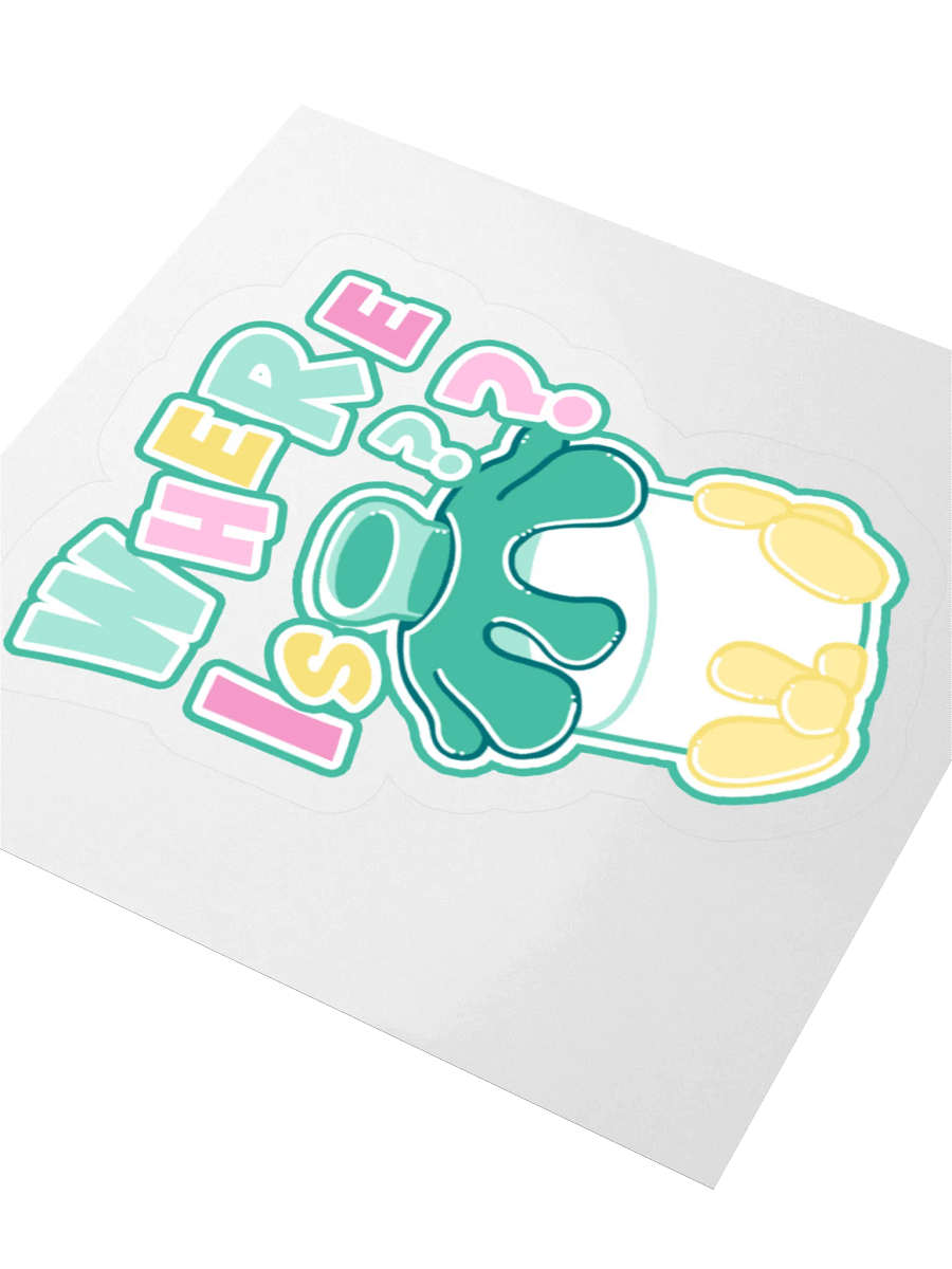 WHERE is Milk?? Stickers product image (5)