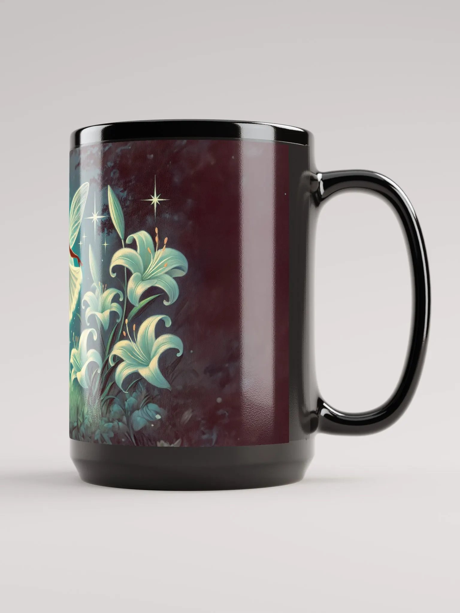 Enchanted Dancing Lily Fairy 15 oz Mug product image (2)