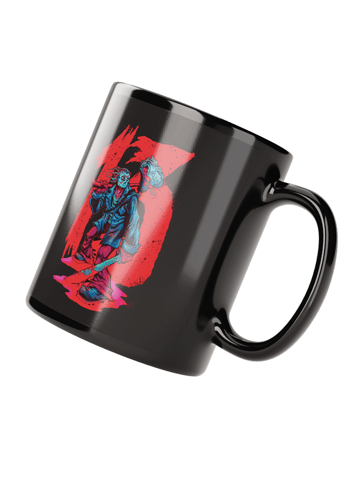 Royal Warrior Black Glossy Mug product image (2)