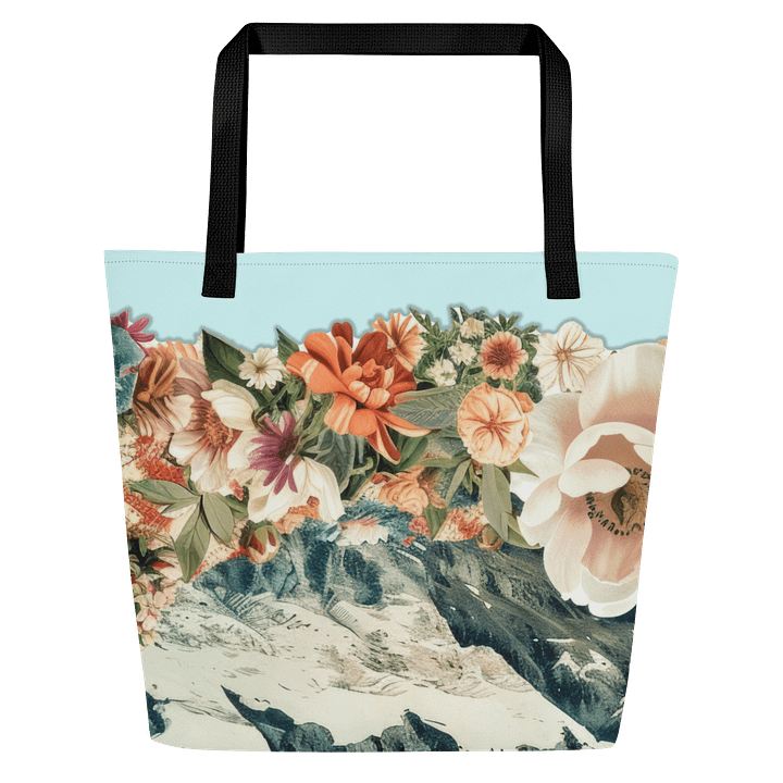 2025 "Pure Worship" Floral Mountain Tote Bag product image (2)