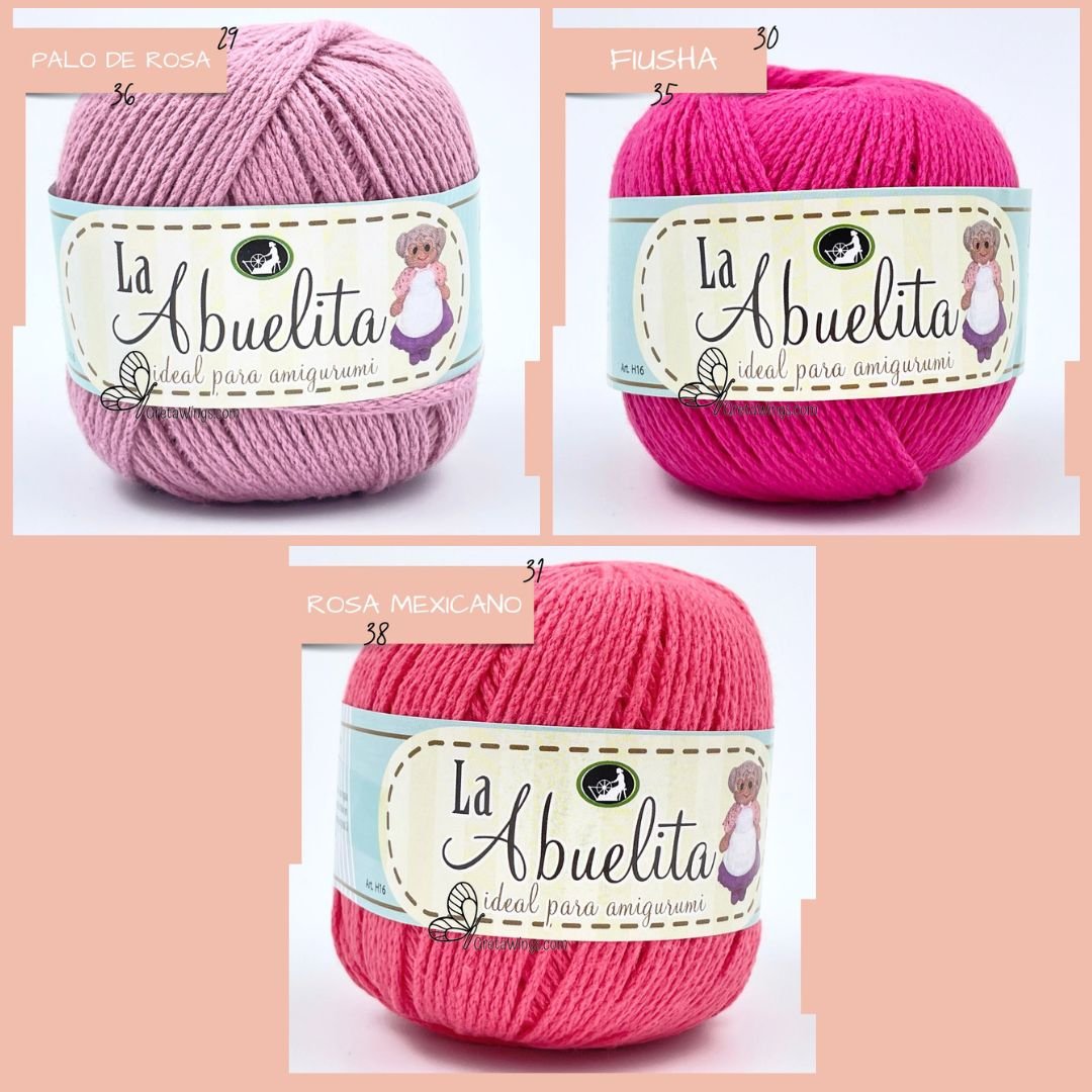LA ABUELITA – 50g (120yds) 100% Cotton Yarn | Perfect for Amigurumi product image (8)