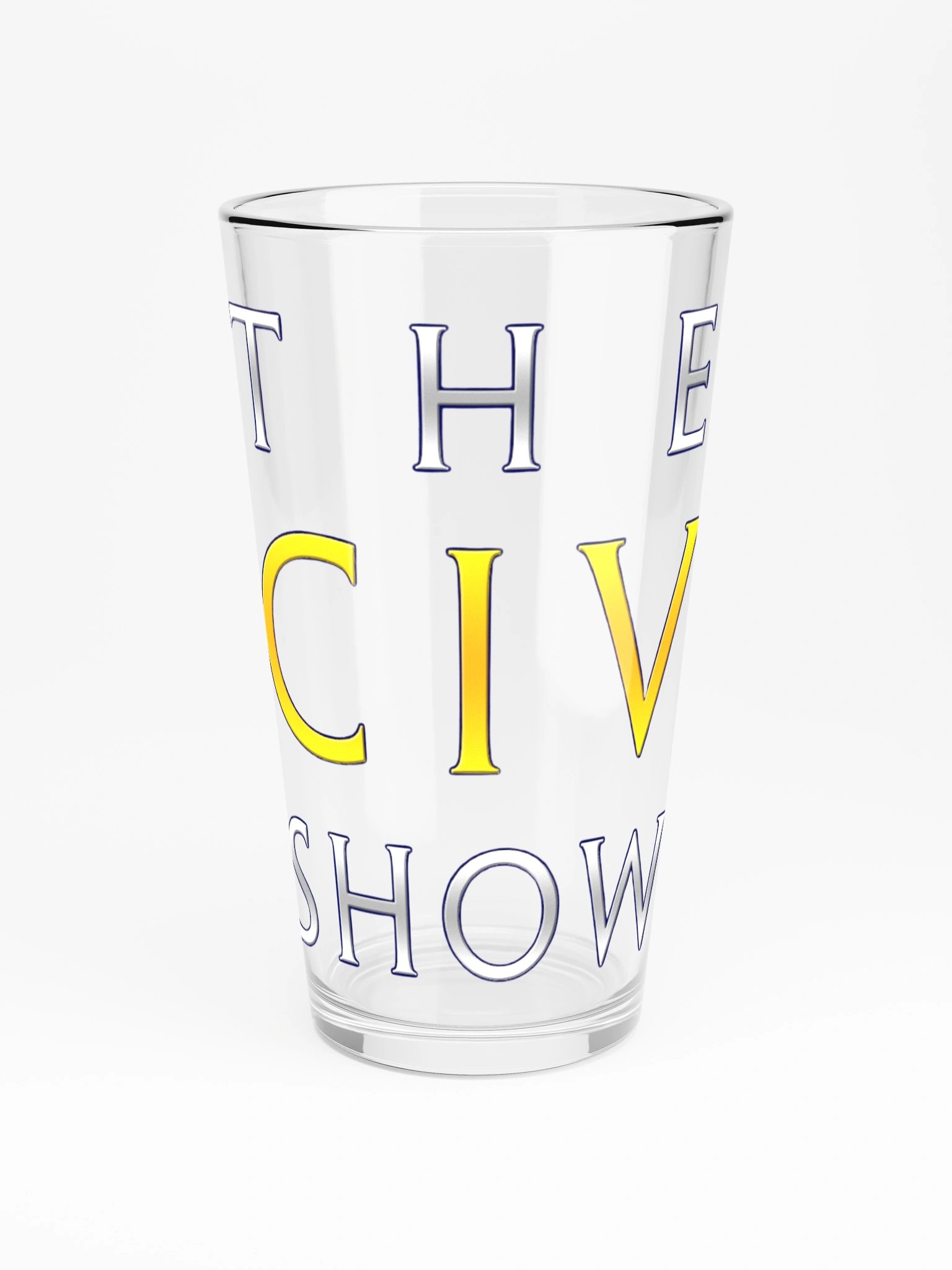 Civ Show Pint Glass product image (3)