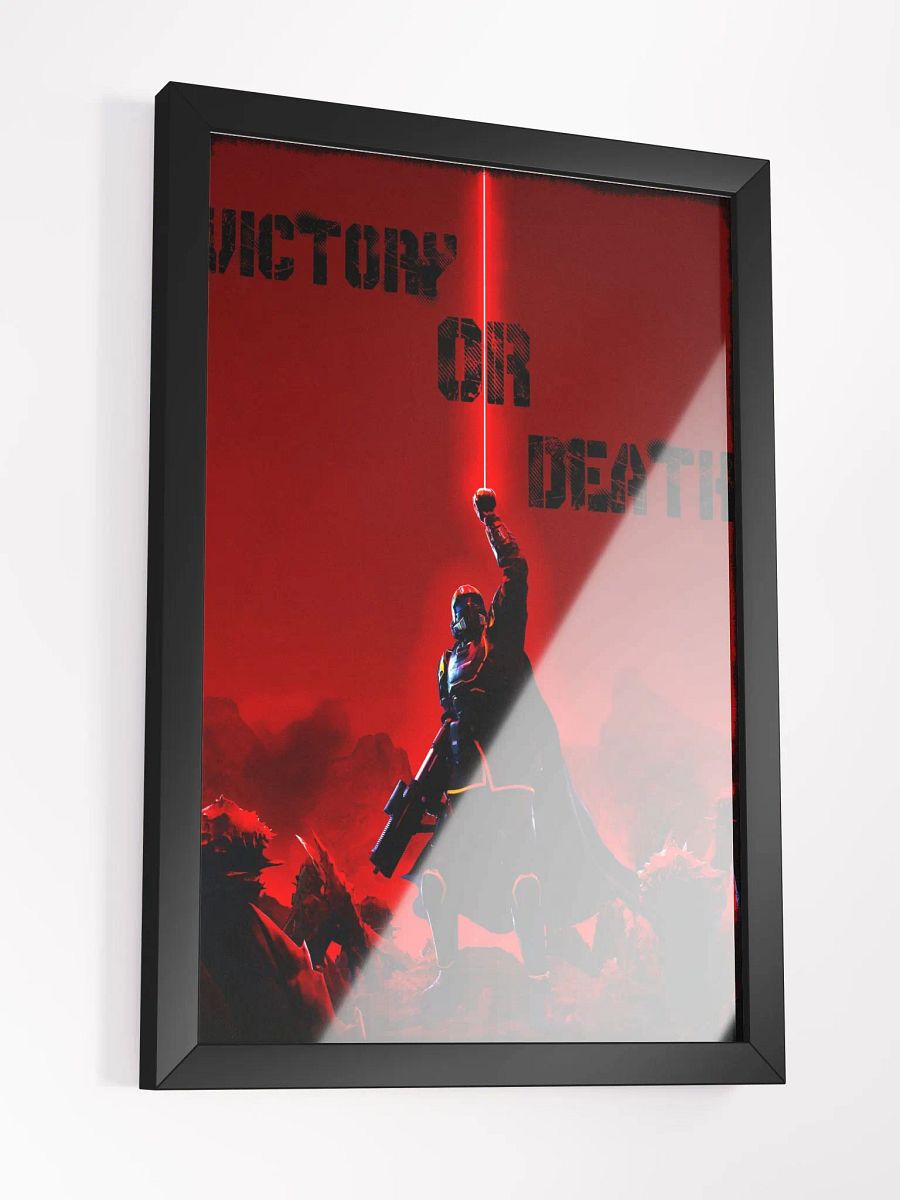 Victory or Death Framed Matte Poster product image (3)