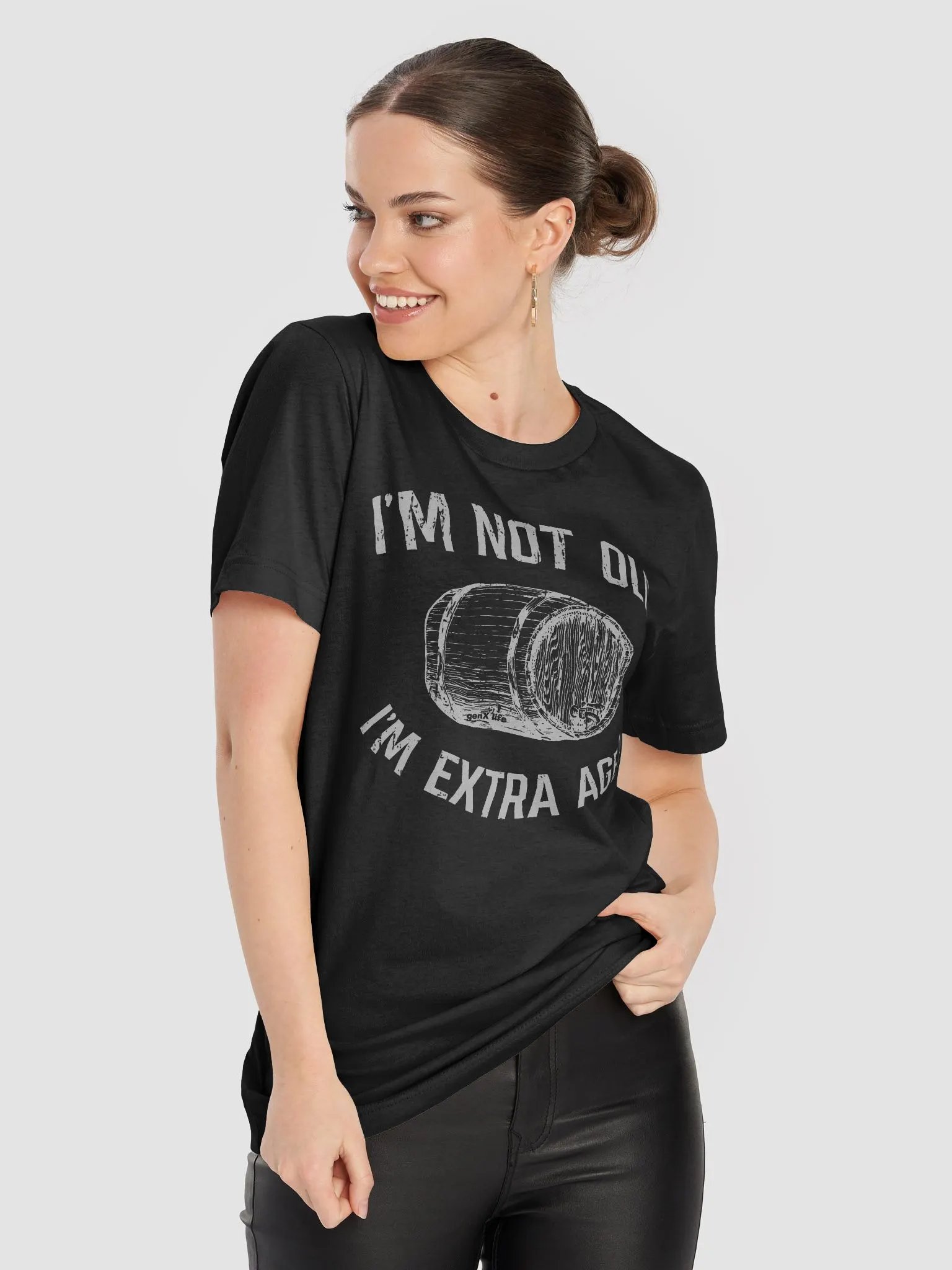 I'm Not Old I'm Extra Aged Whiskey Tshirt product image (8)