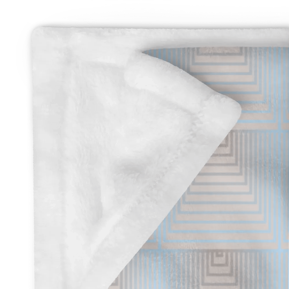 Modern Geometric Harmony Throw Description: product image (12)