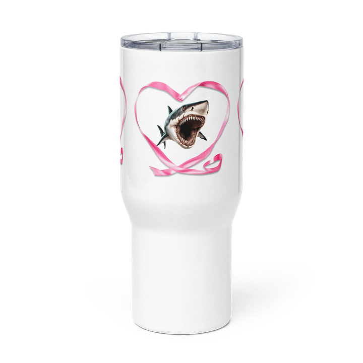 Heartfelt Shark Travel Mug product image (2)