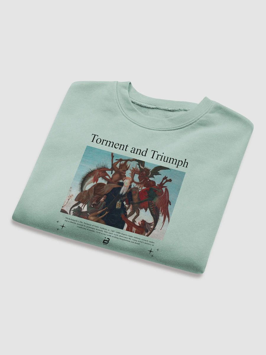 Torment and Triumph - BUIII Remix Women's Fleece Crop Sweatshirt product image (5)