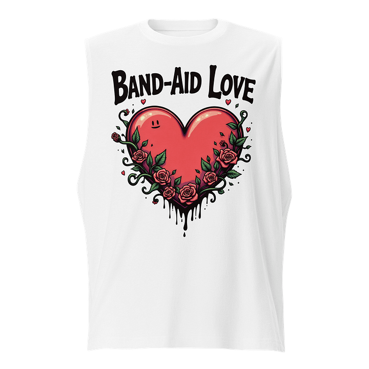 Band-Aid Love Heart Muscle Tank product image (1)