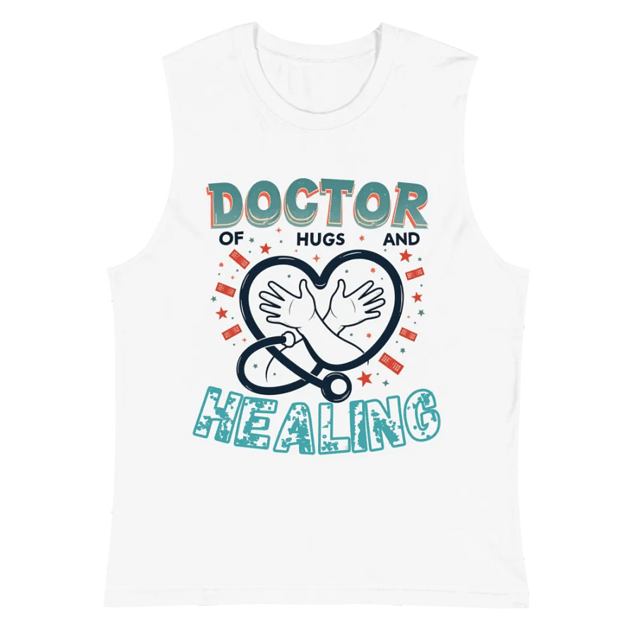 Doctor of Hugs Muscle Tank product image (2)