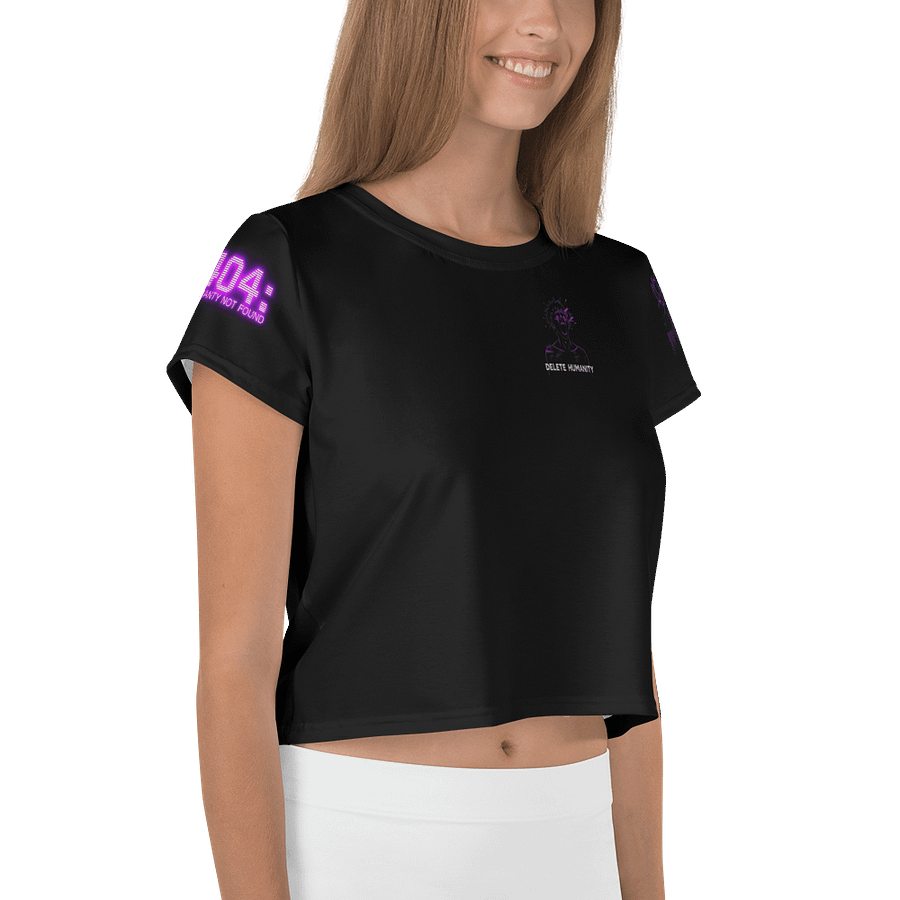 Delete Humanity Crop Graphic Tee 2 product image (4)