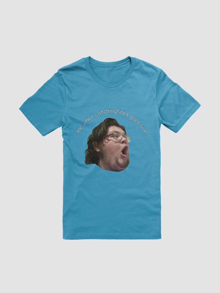 when catchingfire3 goes live Supersoft T-Shirt product image (1)