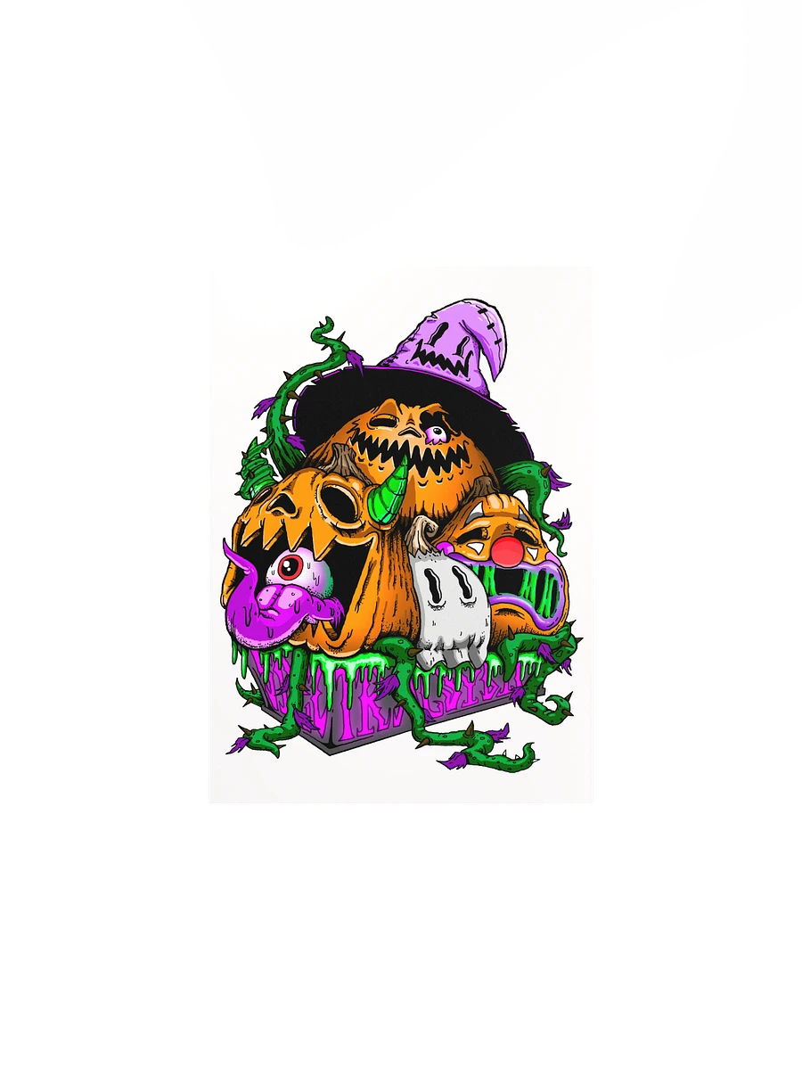 Pumpkin Monster Print product image (2)