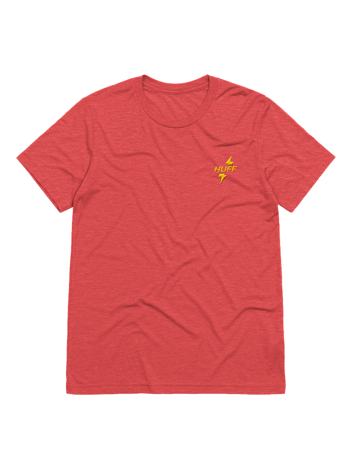 Huff Bolt Short Sleeve T-Shirt Red (Small Logo) product image (1)