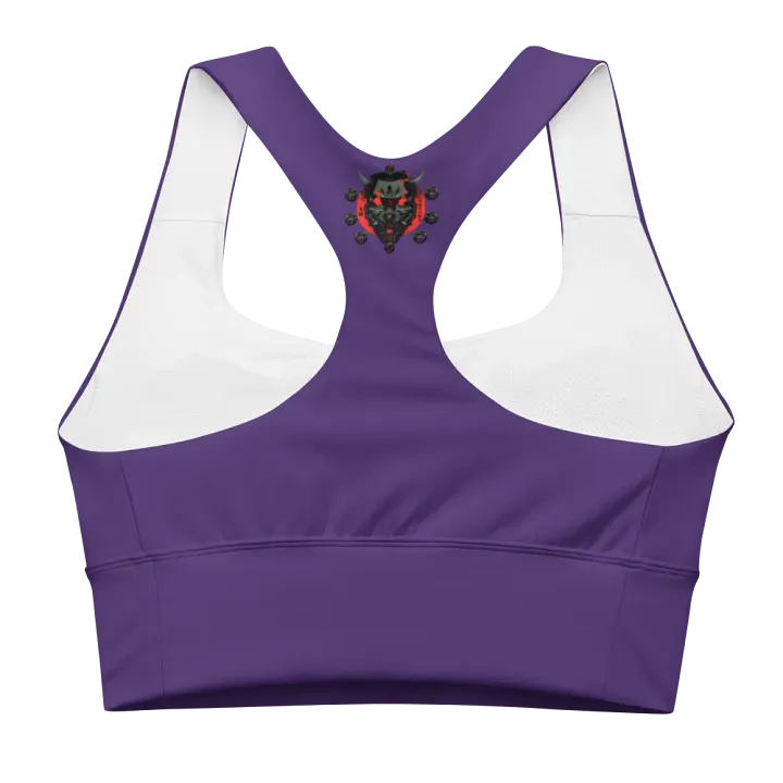 oni BARBELL CLUB PURPLE sports bra product image (2)