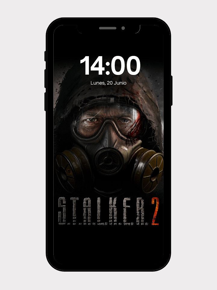 STALKER Gas Mask Soldier Wallpaper – 4K HD product image (1)