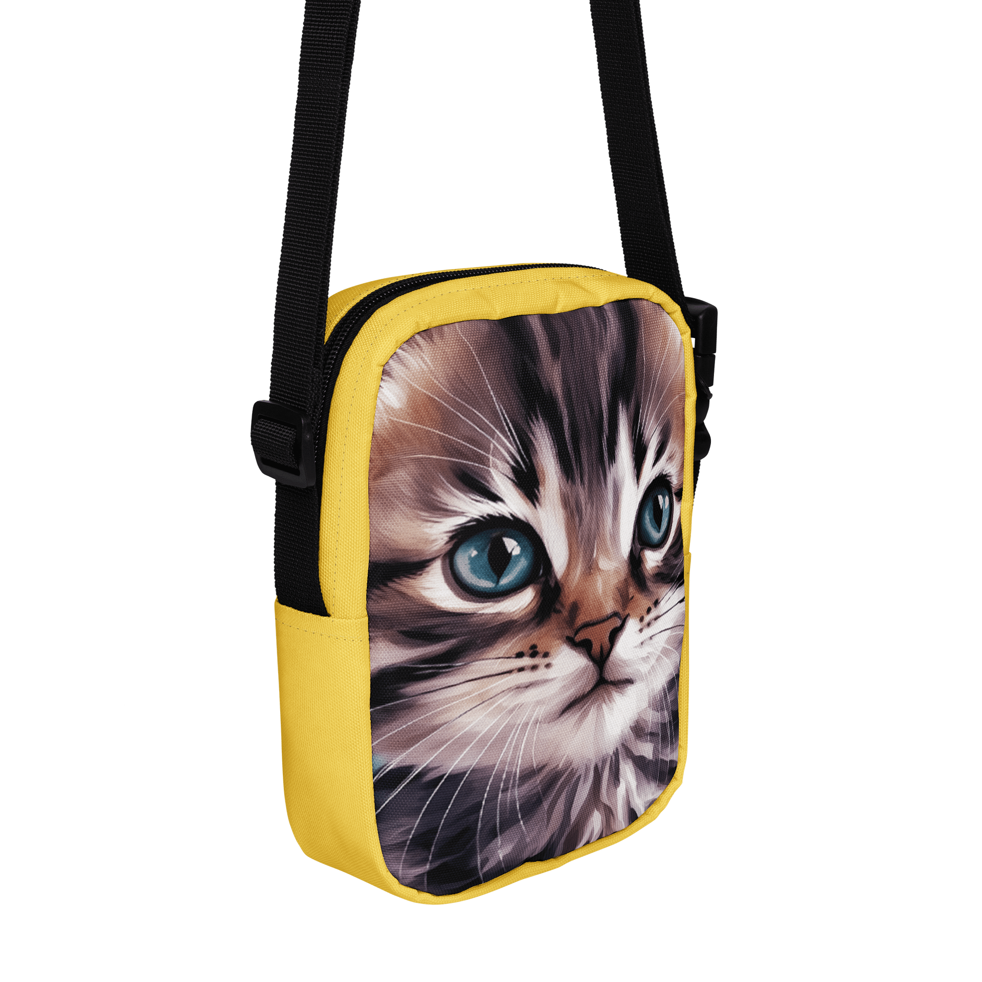 Cat Crossbody Bag Yellow product image (3)