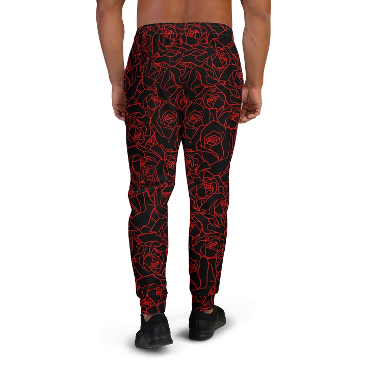 Loads of Roses · black-red joggers product image (2)