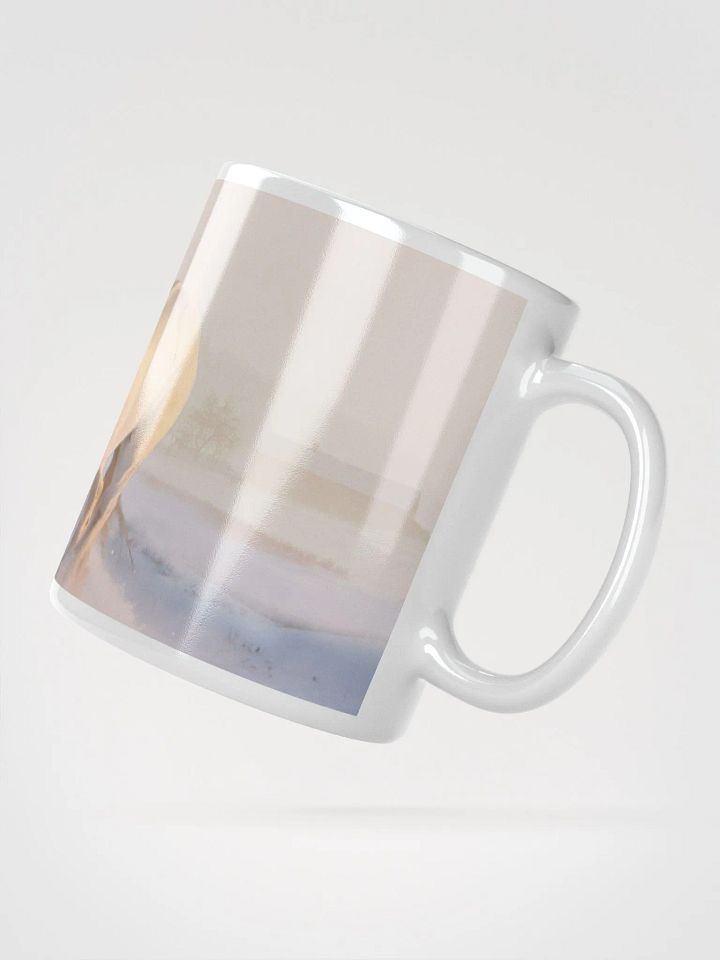 White Glossy Coffee mug product image (3)