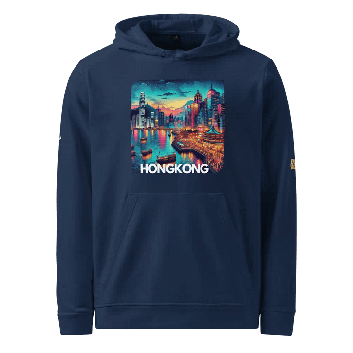 Adidas Fleece Hoodie | AI Design Hongkong city product image (1)