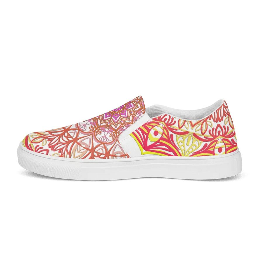 Mandala Magic Women's Slip-On Shoes product image (12)