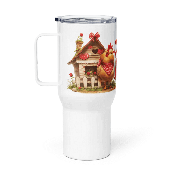 Whimsical Farmyard Friends Travel Mug product image (2)