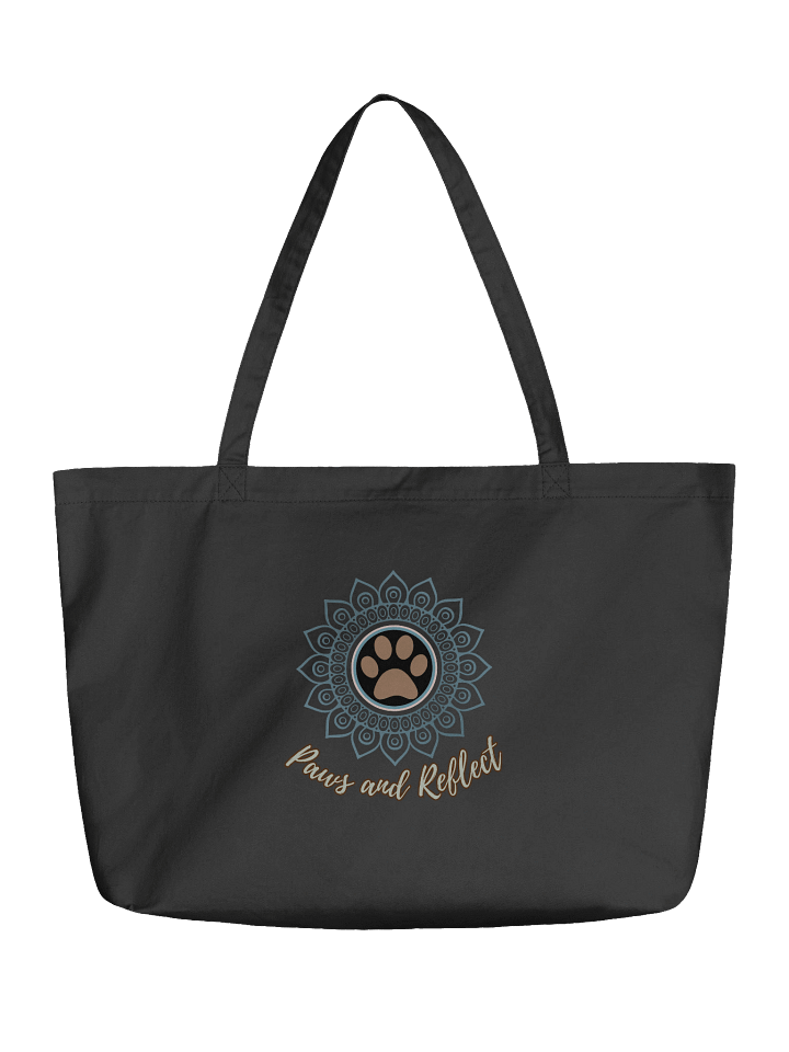 Paws and Reflect Mandala Paw Print Yoga Tote Bag product image (2)